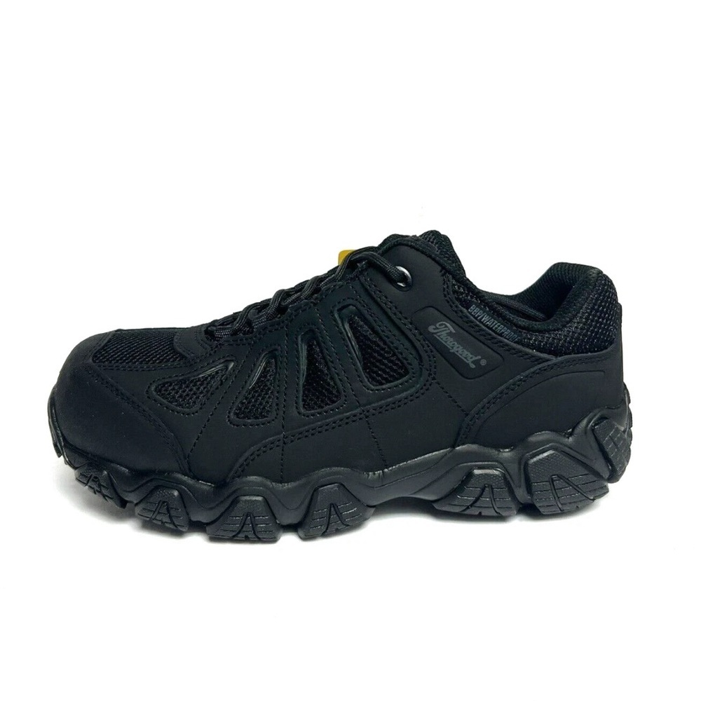 Thorogood Womens Crosstex Low Comp Toe Sneaker Black 9.5 M